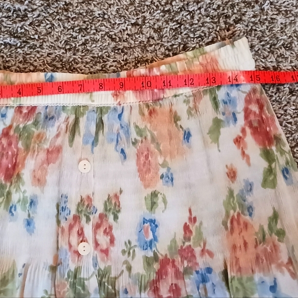 Express Vintage Floral Skirt L NWT - Picture 9 of 13
